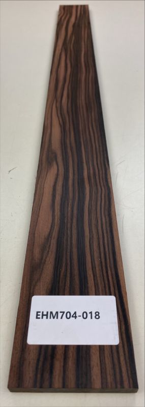 Fretboard Makassar Ebony 720x72x10mm Unique Piece #018